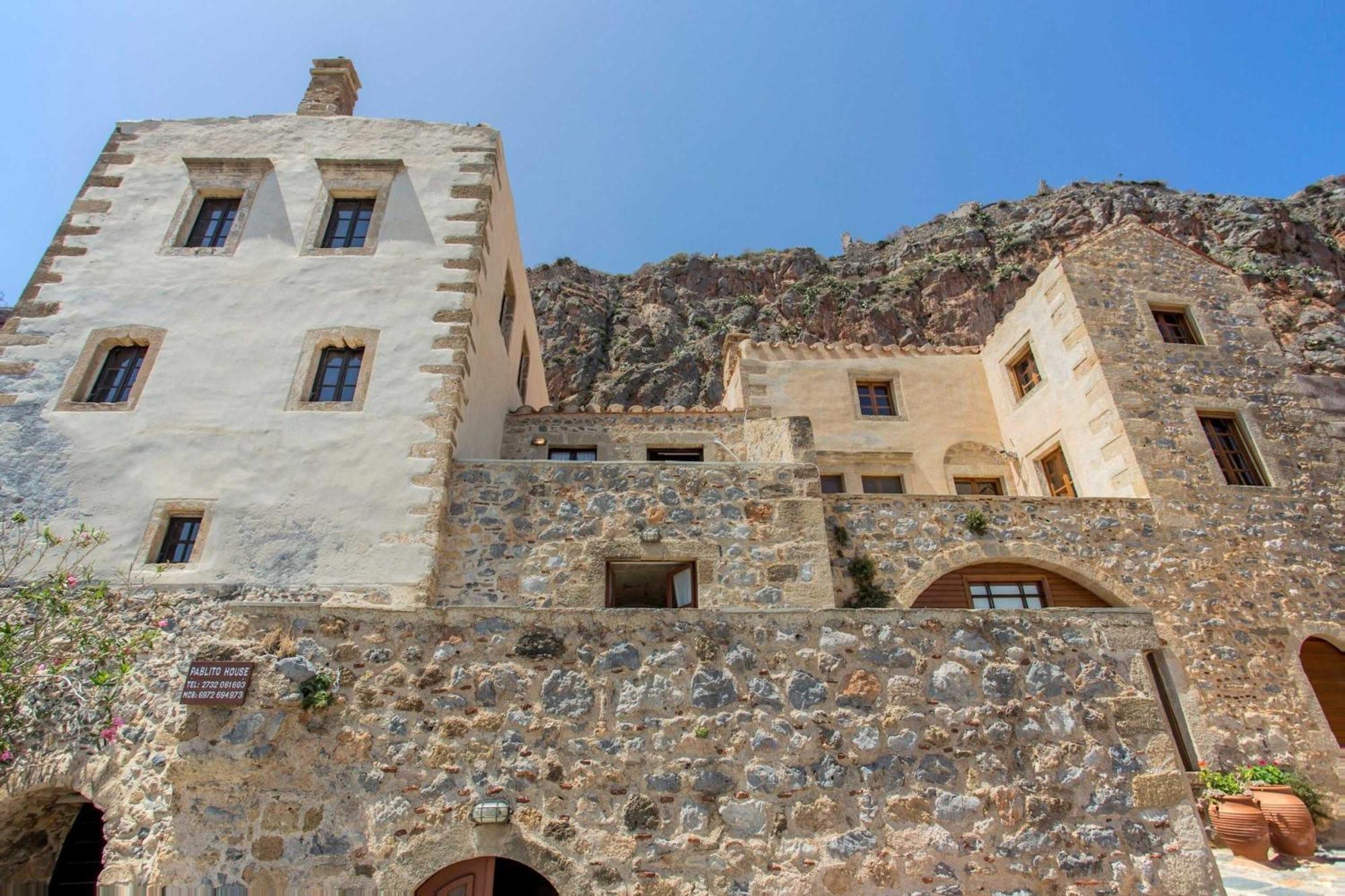 Pablito House-Seaview Monemvasia Nests Exterior foto