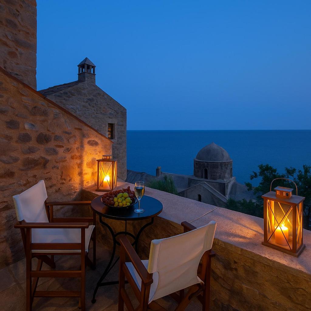 Pablito House-Seaview Monemvasia Nests Exterior foto